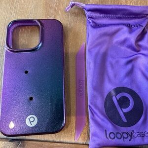 Purple Supernova Shimmer Loopy Original - iPhone 14 Pro (6.1" Screen)